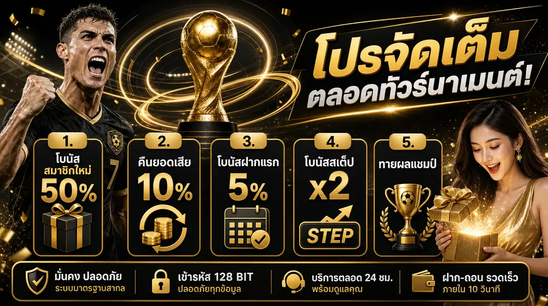 สรุปสมัครแทงบอลโลก 2026 UFABET เว็บตรง สมัครง่าย โบนัสสมาชิกใหม่